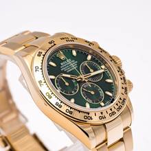 Thumbnail von Rolex Daytona – John Mayer Green Yellowgold – 116508 – like NEW – 03/2017 Full Set