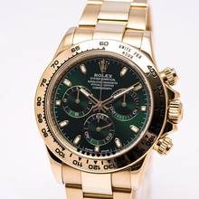 Thumbnail von Rolex Daytona – John Mayer Green Yellowgold – 116508 – like NEW – 03/2017 Full Set