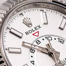 Thumbnail von Rolex Sky-Dweller Whitegold Oysterflex 42 White – 336239 – like NEW – 07/2023 Full Set