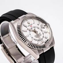 Thumbnail von Rolex Sky-Dweller Whitegold Oysterflex 42 White – 336239 – like NEW – 07/2023 Full Set