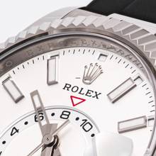 Thumbnail von Rolex Sky-Dweller Whitegold Oysterflex 42 White – 336239 – like NEW – 07/2023 Full Set