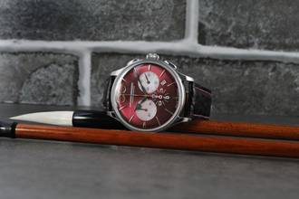 Thumbnail von Alexander Shorokhoff Happy Second Bordeaux Chronograph limitierte Serie von 50 Stück