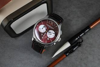 Thumbnail von Alexander Shorokhoff Happy Second Bordeaux Chronograph limitierte Serie von 50 Stück