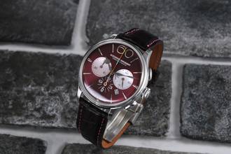 Thumbnail von Alexander Shorokhoff Happy Second Bordeaux Chronograph limitierte Serie von 50 Stück