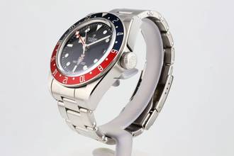 Thumbnail von Tudor Black Bay GMT Pepsi Black Dial - Limited Edition MONACO Police / Sûreté Publique - With Box And Papers - 79830RB 2022