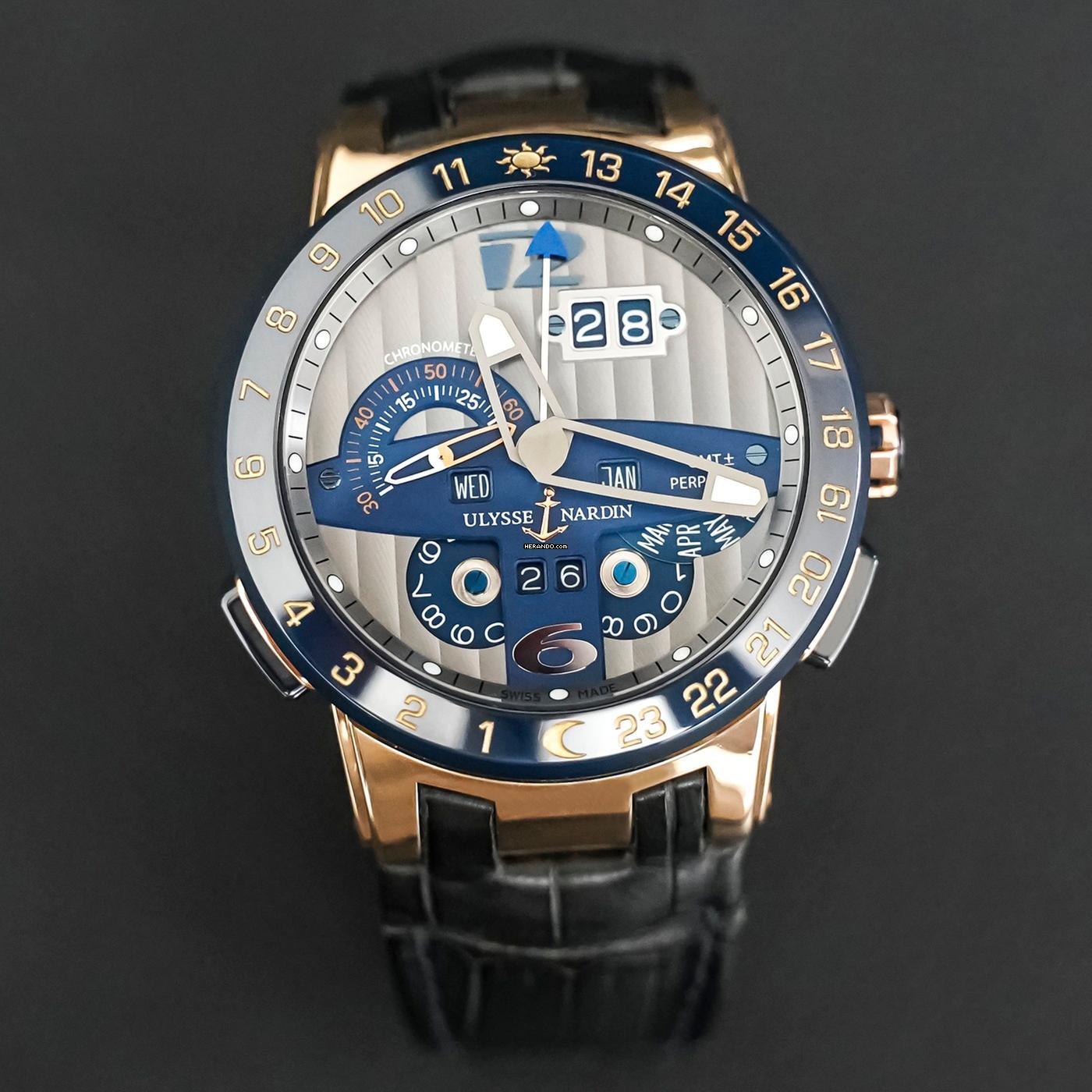Thumbnail von Ulysse Nardin El Toro / Black Toro Perpetual Calender GMT Limited Edition