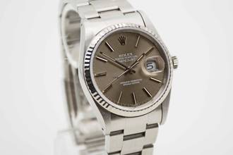 Thumbnail von Rolex Datejust 36 LC100 Zfferblatt Grau Vintage X-Serie mit Box & Papieren