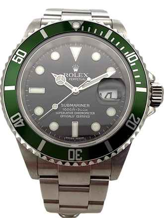  Rolex Submariner Date Referenz 16610LV Full Set LC100 
