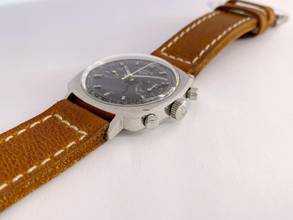 Thumbnail von Heuer Camaro Vintage Chronograph Black Dial ref 7743 37mm 7743