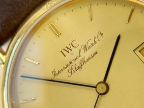 Thumbnail von IWC Portofino Quartz Quarz Solid Gold PAPIERE ref 3331 3331