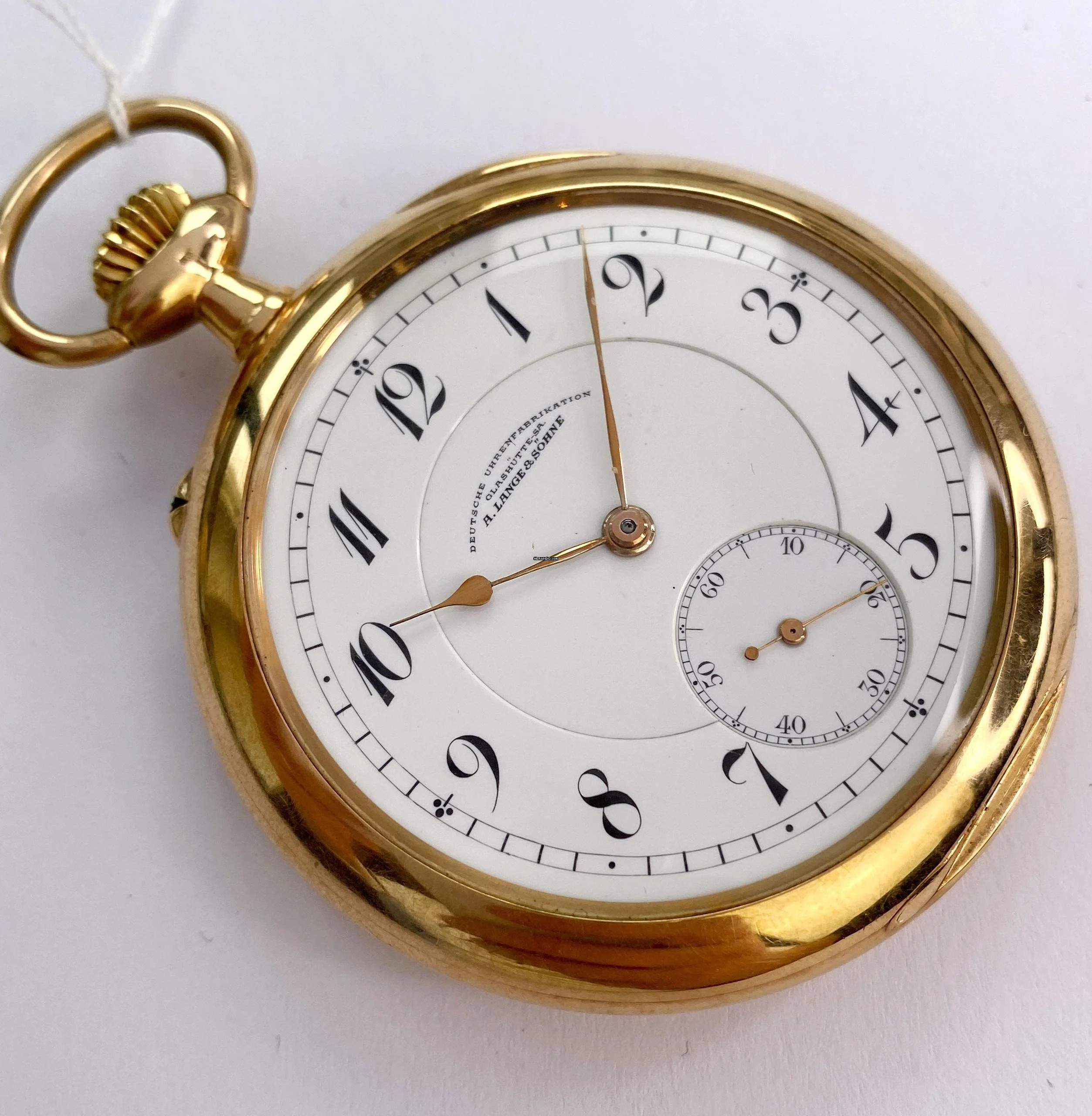 Thumbnail von A. Lange & Söhne A Taschenuhr Pocket Watch Solid Pink Gold Soehne