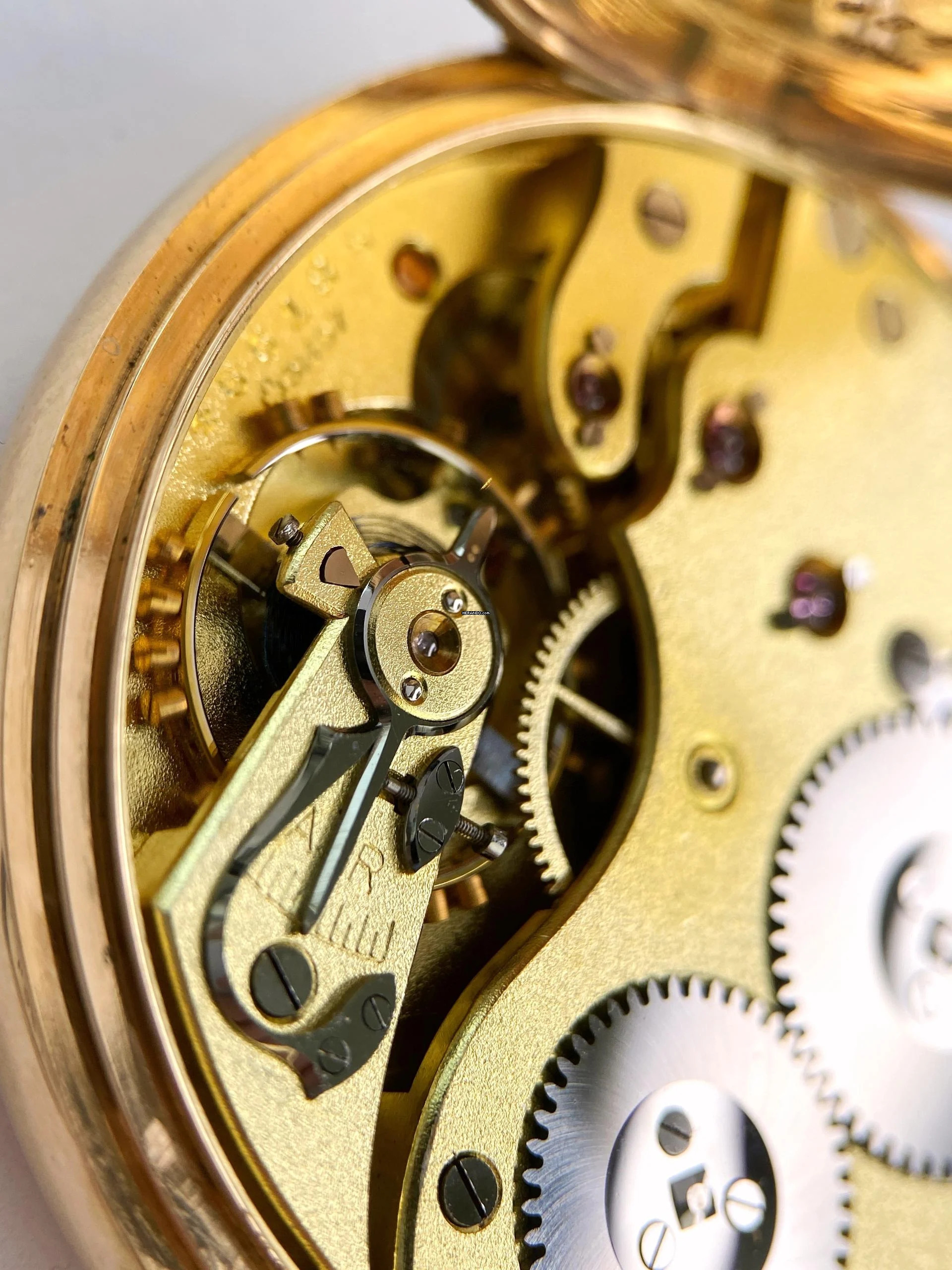 Thumbnail von IWC Pocket Watch Beautiful pocket watch in solid rose gold