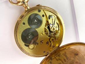 Thumbnail von IWC Pocket Watch Beautiful pocket watch in solid rose gold