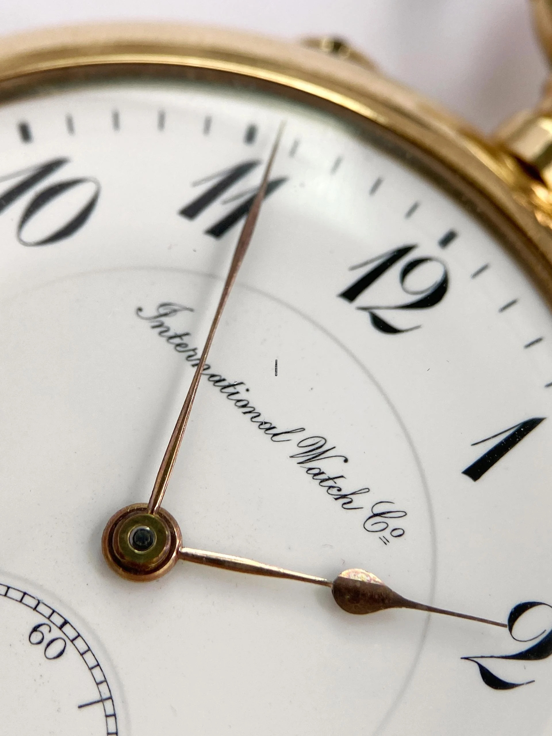 Thumbnail von IWC Pocket Watch Beautiful pocket watch in solid rose gold