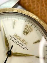 Thumbnail von Rolex Datejust 36 Early 1950ties Datejust 36mm Original Dial Roulette Date Automatic Vintage Ref 6155 6105