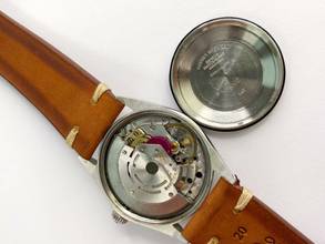 Thumbnail von Rolex Air King Vintage Air King Black Gilt Original Dial ref 5500 5500