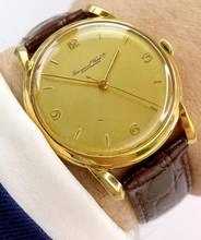 Thumbnail von IWC Serviced Solid Gold 36mm Vintage Teardrop Lugs