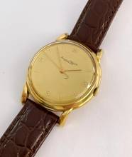 Thumbnail von IWC Serviced Solid Gold 36mm Vintage Teardrop Lugs
