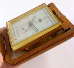 Thumbnail von Angelus Table Clock Tisch Uhr Triple Date Moonphase 8 Days Power Reserve Reise Uhr unbekannt