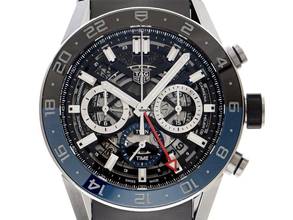 Thumbnail von TAG Heuer Carrera GMT Twin-Time Ref.CBG2A1Z.FT6157 2024 Full Set Ungetragen Carrera Chronograph Twin-Time Faltschließe