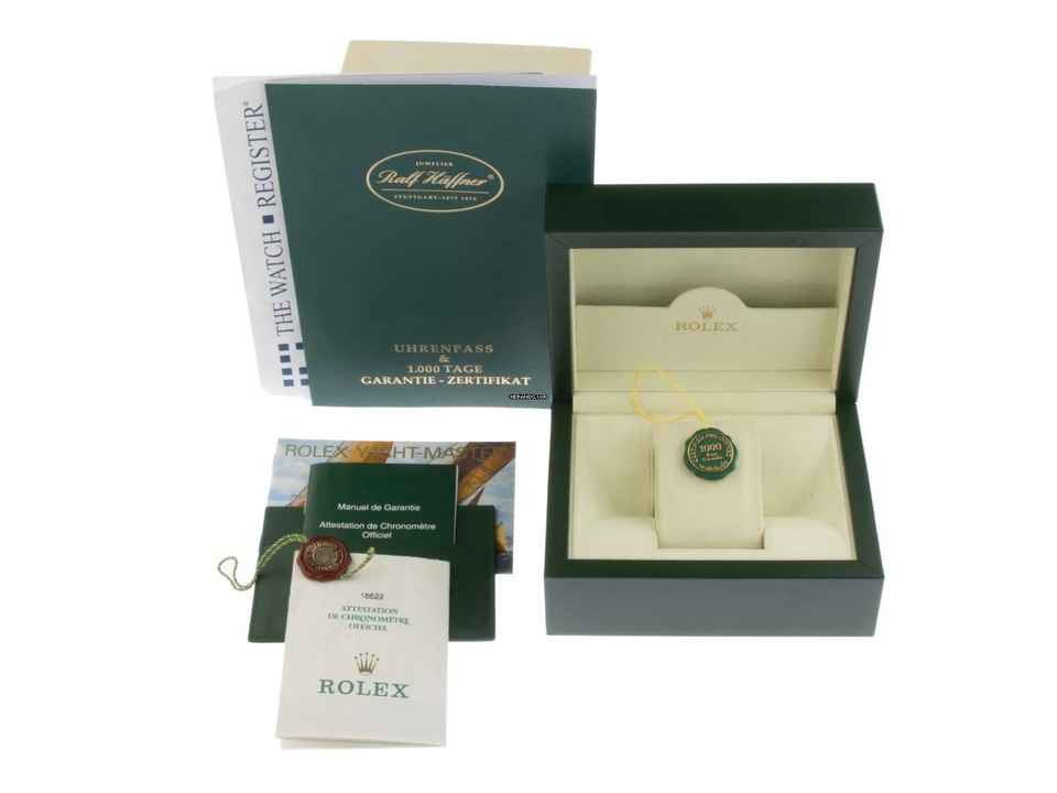  Rolex Yacht-Master 40 Ref.16622 2000 Full Set sehr gut Vintage Yacht-Master Stahl 950 Platin 