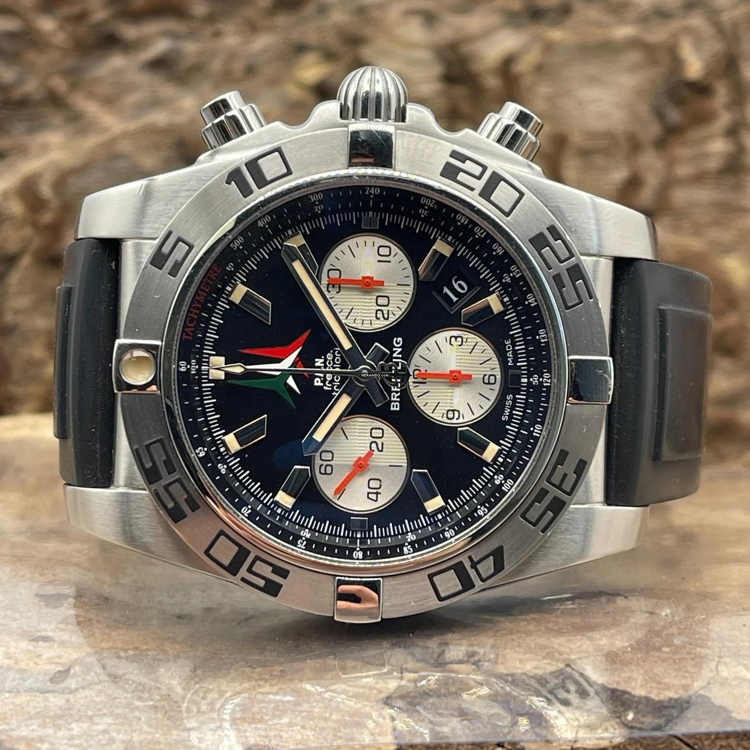 Thumbnail von Breitling Chronomat 44 Frecce Full Set