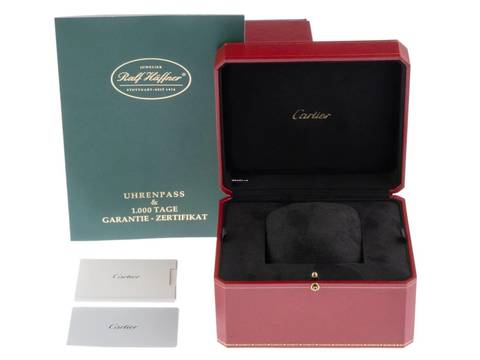  Cartier Santos Dumont PM kleines Modell Ref.WGSA0022 2025 Full Set Ungetragen Santos-Dumont PM kleines Modell 18kt Roségold 