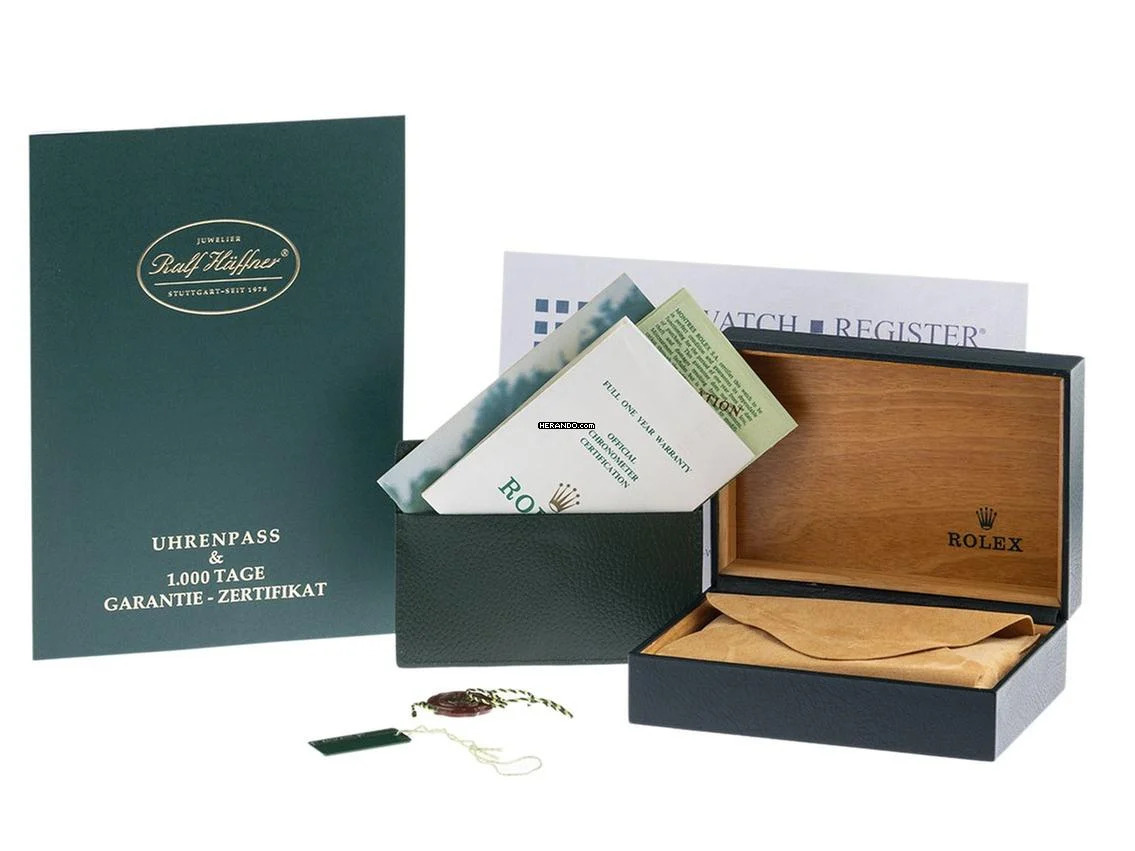 Rolex Datejust 31 Medium open 6/9 Ref.68274 1988 Full Set wie Neu Vintage Datejust Medium open 6/9 Stahl 18kt Weißgold