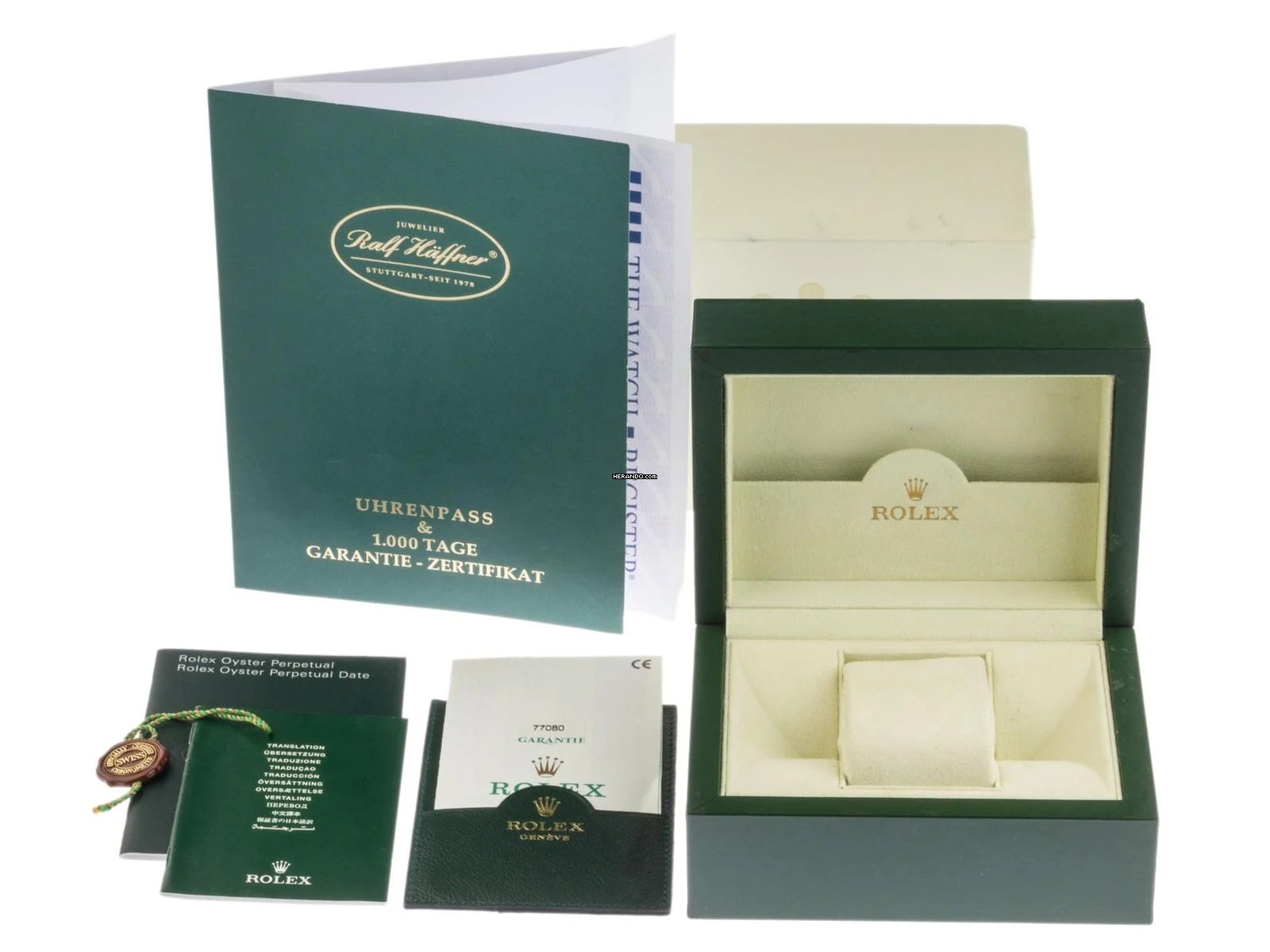 Rolex Oyster Perpetual 31 Ref.77080 2001 Full Set sehr gut Vintage Oyster Perpetual Medium