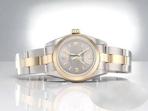 Thumbnail von Rolex Oyster Perpetual 26 Lady Oyster Perpetual 26mm 2004/05 Edelstahl Gelbgold 750 Automatik Stainless Steel 18kt Yellow Gold Oyster-band Chronometer