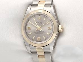 Thumbnail von Rolex Oyster Perpetual 26 Lady Oyster Perpetual 26mm 2004/05 Edelstahl Gelbgold 750 Automatik Stainless Steel 18kt Yellow Gold Oyster-band Chronometer