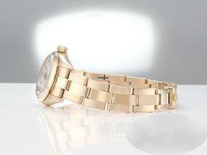 Thumbnail von Rolex Oyster Perpetual 26 Lady Oyster Perpetual 26mm Gelbgold 750 1995 Automatik 18kt Yellow Gold Damenuhr Oyster-band Chronometer White Dial