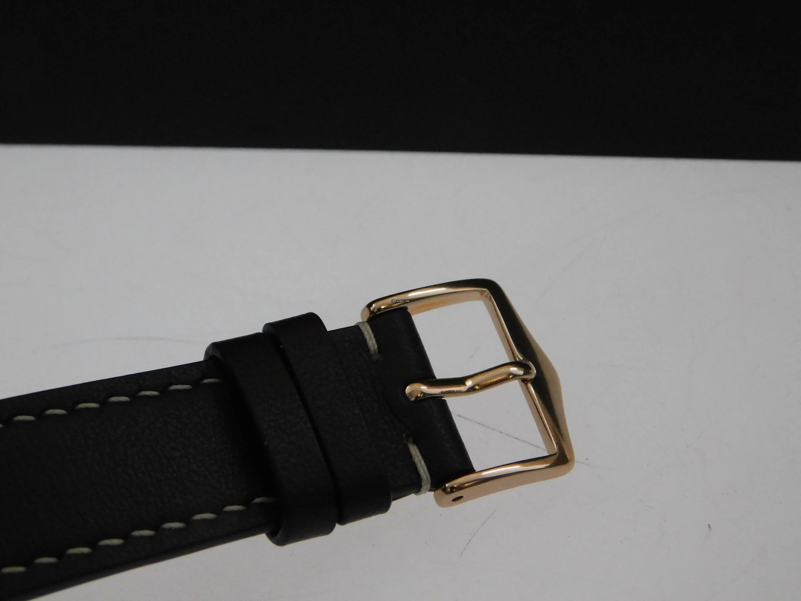 Thumbnail von Vacheron Constantin Fancy Lugs 18 Karat Gelbgold email Dial Herrenuhr Rarität im Top Zustand seltenes Herrenmodell mit Handaufzug P 454 / 5B 34 mm