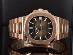 Thumbnail von Patek Philippe Nautilus 5711/1r-001 Cal. 26-330 Sc Rose Gold