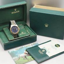 Thumbnail von Rolex Datejust Turn-O-Graph Turn-O-Graph 16253. Stahl/Gold 18k. Box+Papiere Full Set