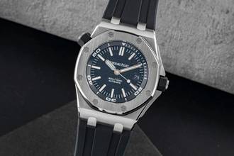 Thumbnail von Audemars Piguet Royal Oak Offshore Diver Stahl Automatik Ref 15710ST.00.A002CA.01 Box & Papiere