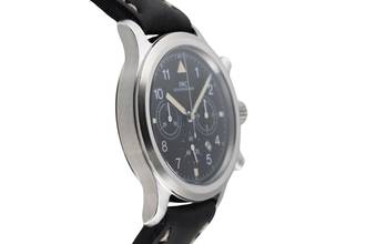 Thumbnail von IWC Fliegeruhr Chronograph Pilot Chronograph Edelstahl Quarz Herrenuhr Edelstahl Ref. IW374101