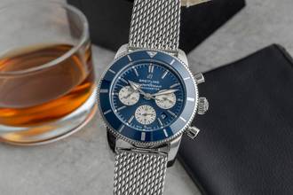 Thumbnail von Breitling Superocean Heritage II Chronograph B01 Chronograph Stahl AB0162161C1A1 B&P