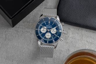 Thumbnail von Breitling Superocean Heritage II Chronograph B01 Chronograph Stahl AB0162161C1A1 B&P