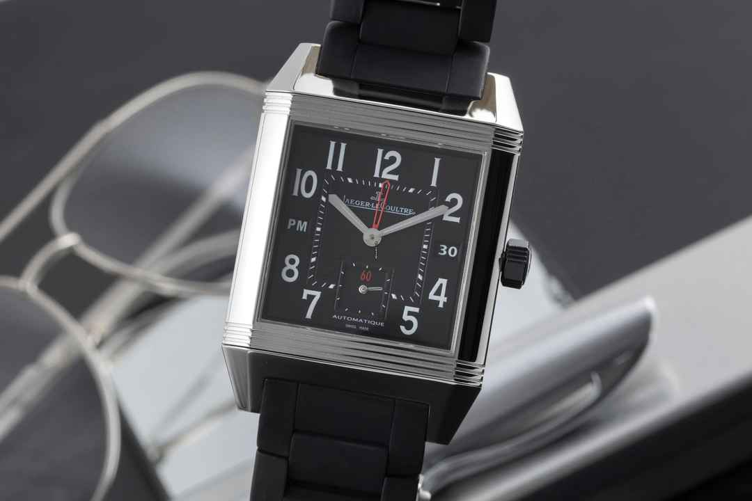  Jaeger-LeCoultre Reverso Squadra Hometime Stahl Automatik Ref. Q700867P Box 