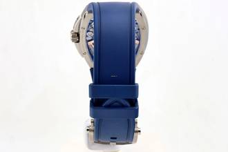 Thumbnail von Bianchet B 1.618 Flying Tourbillon UltraFino - Skeleton Titanium Blue - With Box And Papers - UFFTSKTNBL 2026