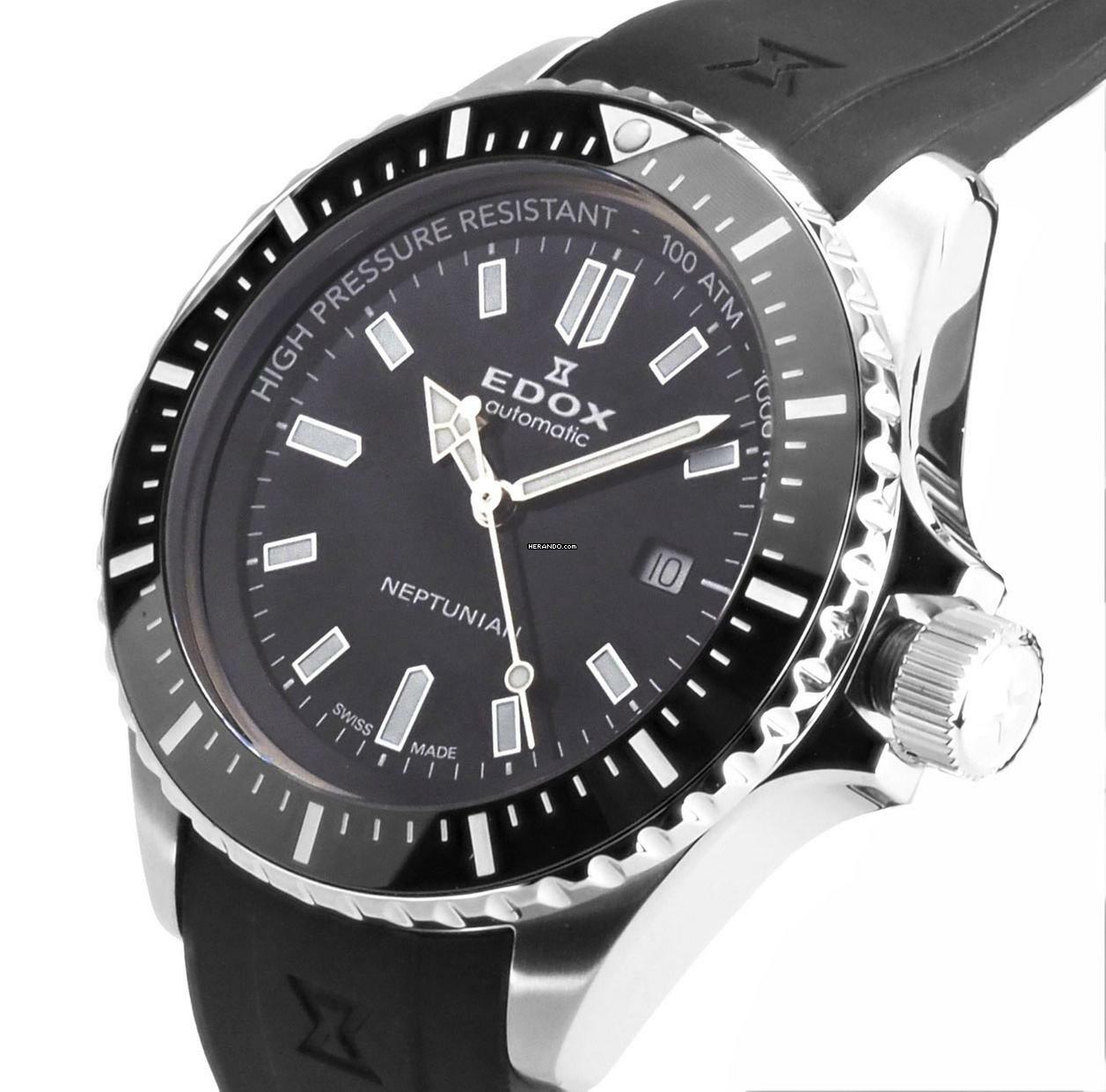  Edox Skydiver Neptunian Automatic 80120 3NCA NIN1 44mm Ø 