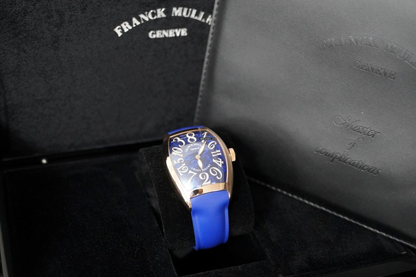 Thumbnail von Franck Muller Crazy Hours Blue Dial