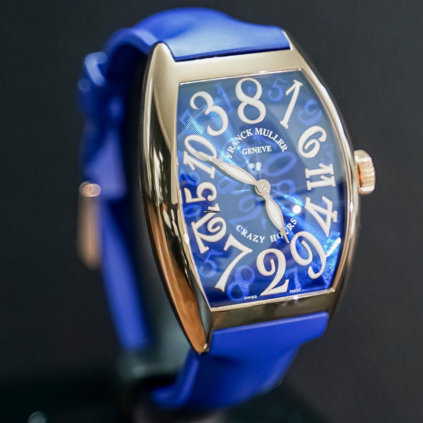 Thumbnail von Franck Muller Crazy Hours Blue Dial