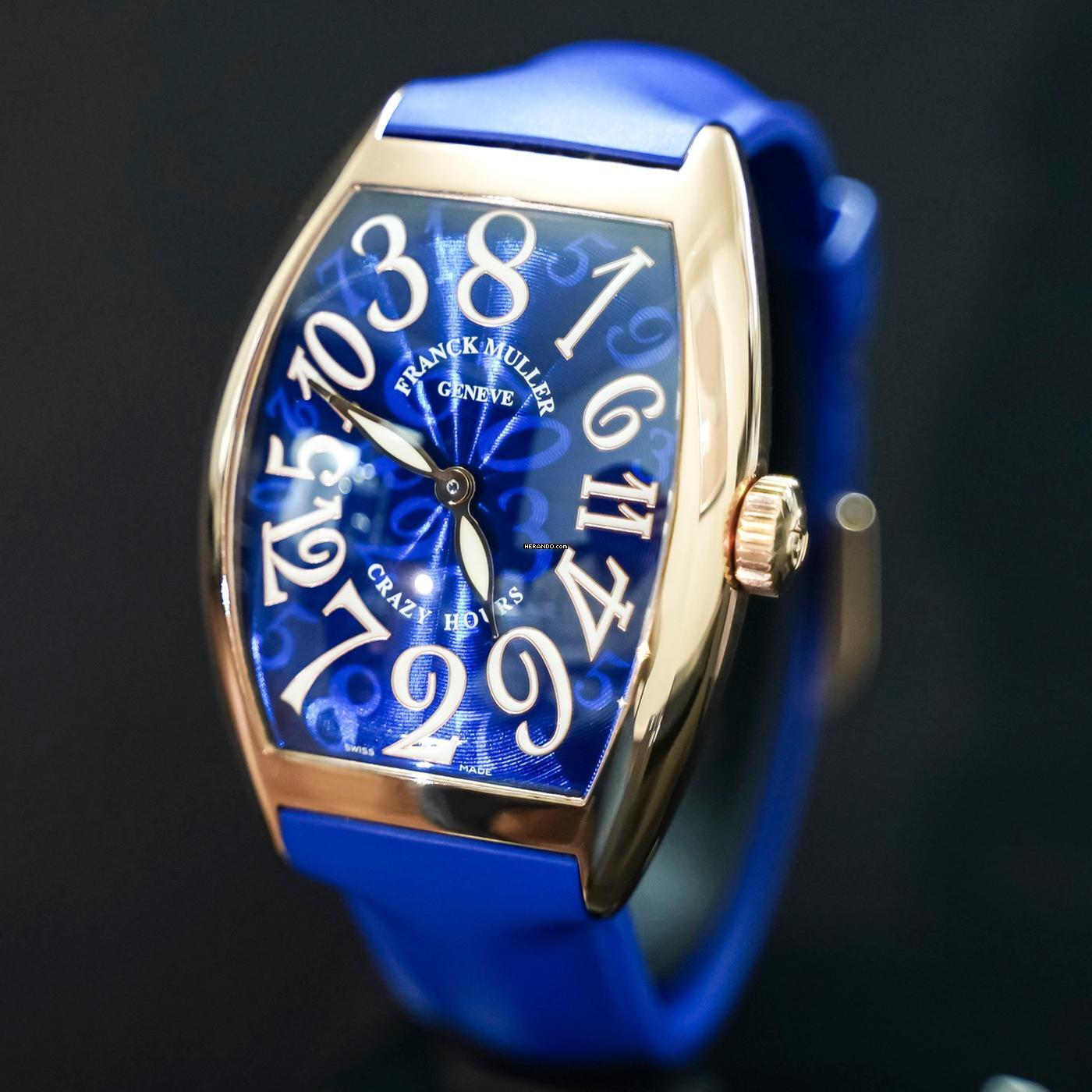 Thumbnail von Franck Muller Crazy Hours Blue Dial
