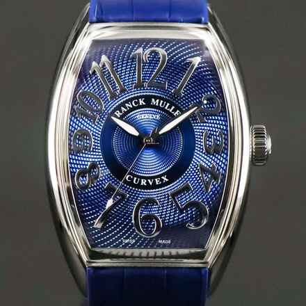  Franck Muller Curvex Blue Dial 