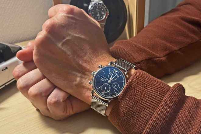  IWC Portofino Chronograph perfekte IW391010 deutsche Auslieferung mit neuem Service 