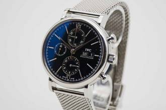 Thumbnail von IWC Portofino Chronograph perfekte IW391010 deutsche Auslieferung mit neuem Service
