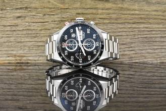 Thumbnail von TAG Heuer Carrera Calibre 16 Day Date Chronograph SERVICE 2025 - Black Ceramic - Automatik 2016