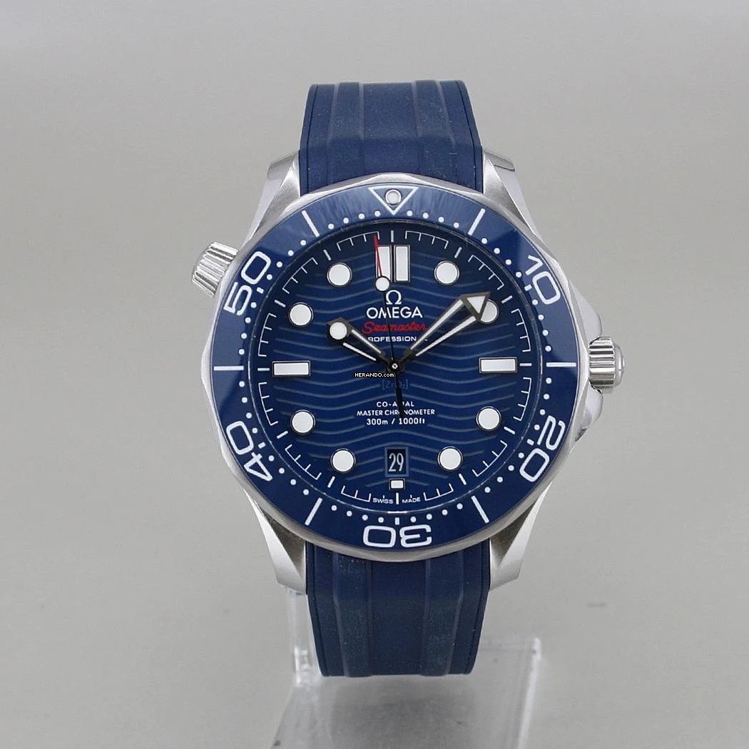  Omega Seamaster Diver 300 M Automatik Master Chronometer Full Set Top Zustand 